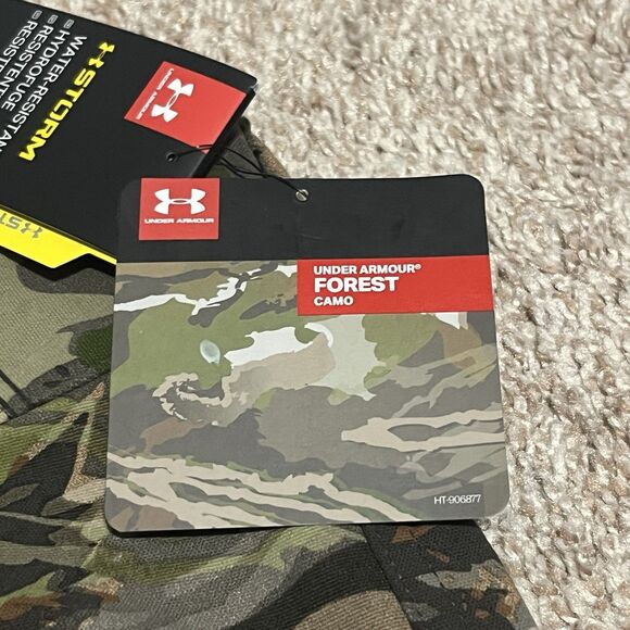 Under Armour Men’s Field Ops Pants Forest Camo UA 1313212-940 Size 42x30 - NWT - Picture 6 of 13